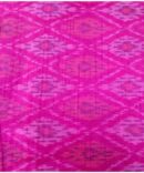 CATONIC PINK RAW SILK IKKAT