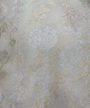 Munga Silk in rose,silver zari with jaal design