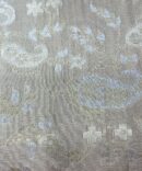 Munga Silk in rose,sliver zari with jaal design